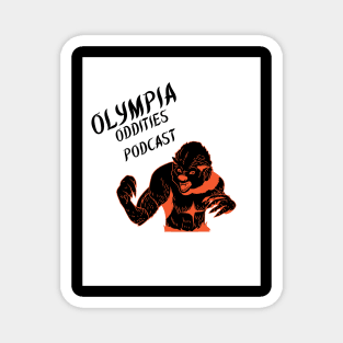 Olympia Oddities Wolfman Magnet