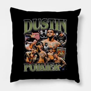 Dustin Poirier Vintage Bootleg Pillow