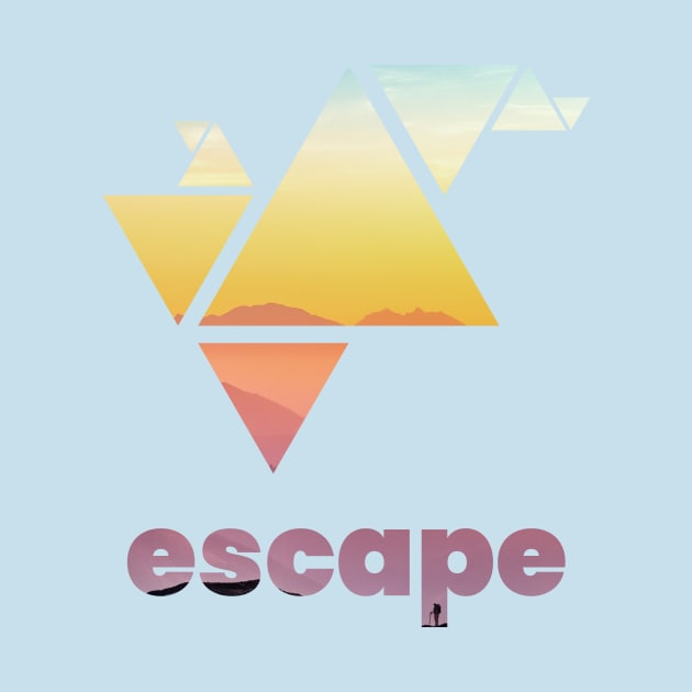 Escape - Mountains by woundedduck