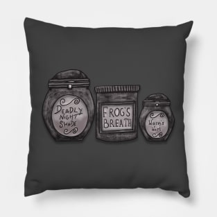 Sally's Jars- No Background Pillow