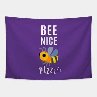 Bee Nice Zzzz Tapestry