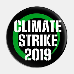 Climate Strike Pin