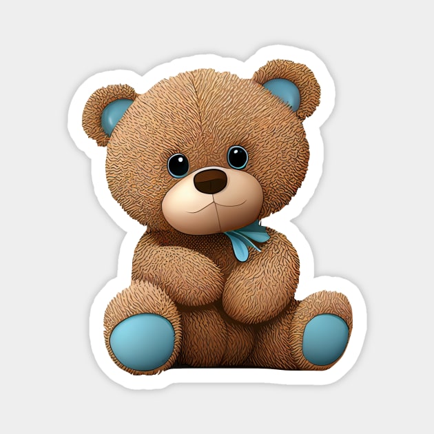 Teddy bear magnet sales