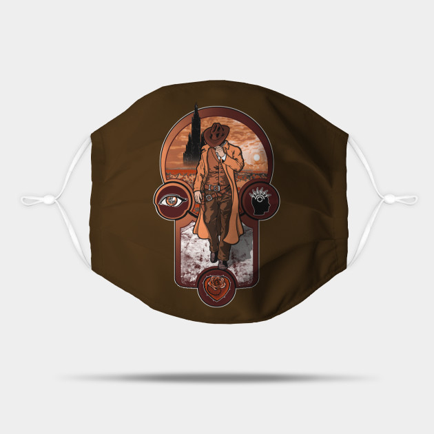 The Gunslinger S Creed The Dark Tower Mask Teepublic Is an interpretation of the roland's creed that reads i don't aim with my hand teepublic