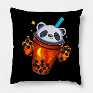 Starry Panda Bubble Tea - Gleam Pillow