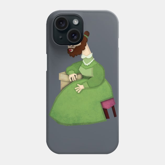 Bearded Lady Unicorn Phone Case by Thatssounicorny