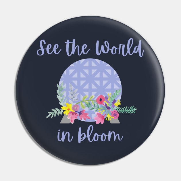 Flower & Garden Festival Pin by magicalshirtdesigns