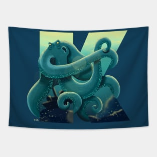 Kraken Tapestry