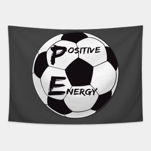 Positive Energy Soccer - inspirational coach quotes Tapestry