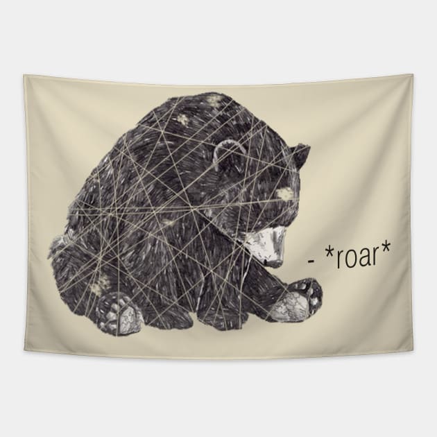 roar Tapestry by ifowrestling