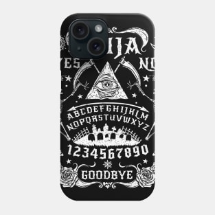 Paranormal Ouija Board I Satanic Occult graphic Phone Case