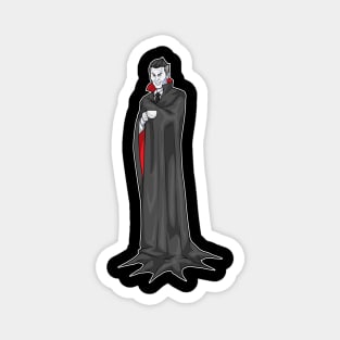 Vampire Halloween Coffee Magnet