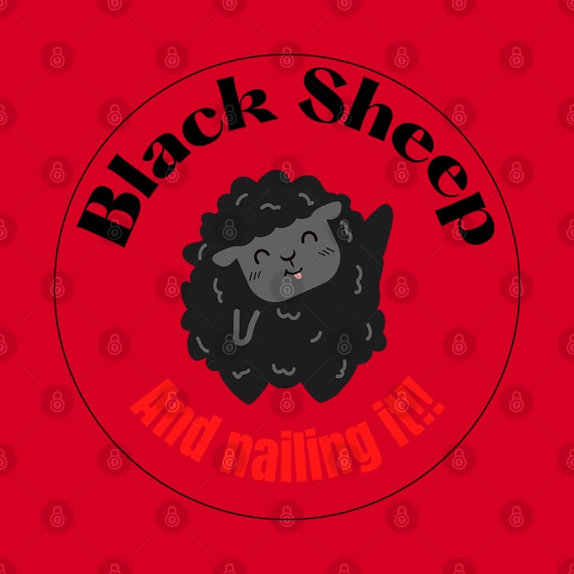 Black Sheep and nailing it design by FNRY