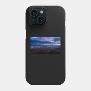 Low Clouds over the Rolling Hills Phone Case