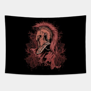 This is Spartan Warrior Heroes Tapestry