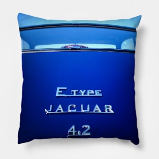 E Type Jag Pillow