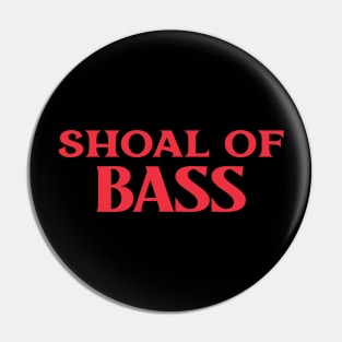 Shoal of Bass Collective Animal Fish Nouns Pin