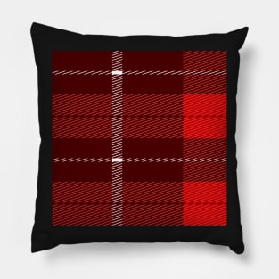 Buffalo Plaid - Red Flannel Pillow