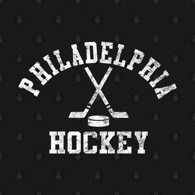 Vintage Philadelphia Hockey by tropicalteesshop