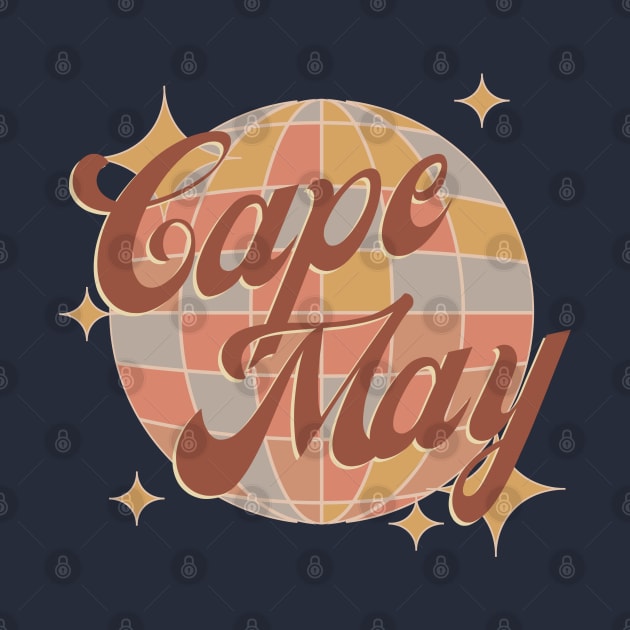 Cape May New Jersey Retro Vintage Party by Bailamor