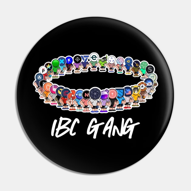 IBC Gang Pin by CosmonautAlec