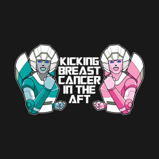 Kicking Breast Cancer In The Aft T-Shirt