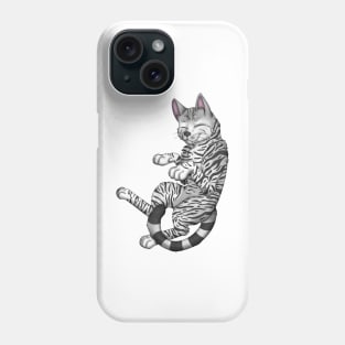 Silver Tabby Shorthair Phone Case