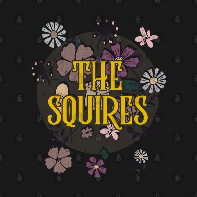 Aesthetic Squires Proud Name Flowers Retro Styles by BilodeauBlue