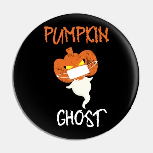 Funny Halloween costume party Pumpkin Ghost Gift Pin