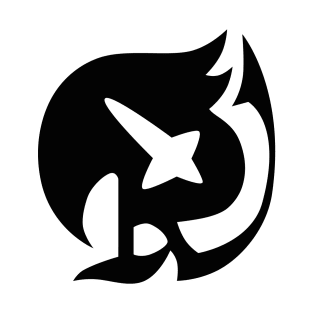 Raven Tail Symbol T-Shirt