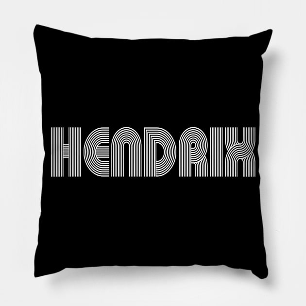 HENDRIX Family Name Family Reunion Ideas Pillow by Salimkaxdew