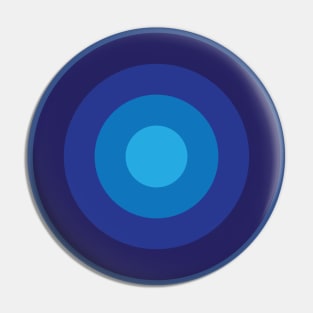 Target Blue Gradient Pin