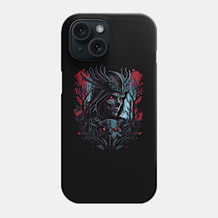 Design of skull alien Phone Case