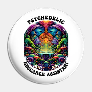 Psychedelic Research Assistant Pin