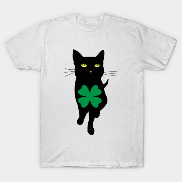 Cat Shamrock St Patricks Day Gift St Patricks Day Cat Lover