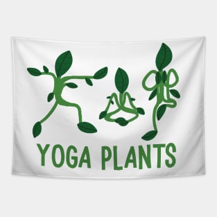 Yoga Plants Tapestry