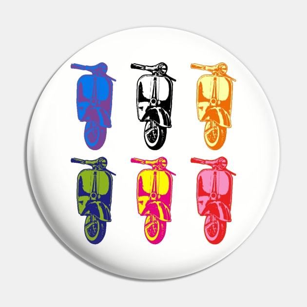 Scooters Pin by Skatee