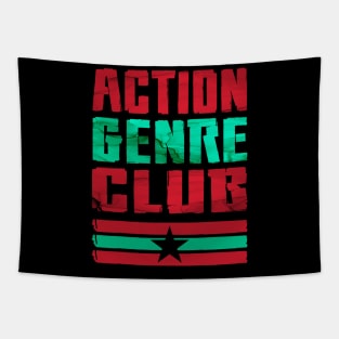 Action Genre Club Gamer Tapestry