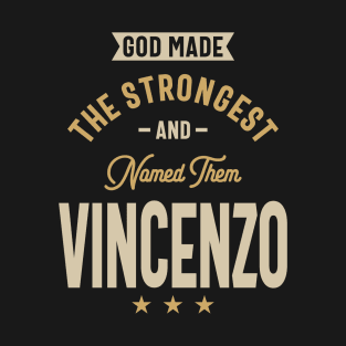 Vincenzo Personalized Name T-Shirt