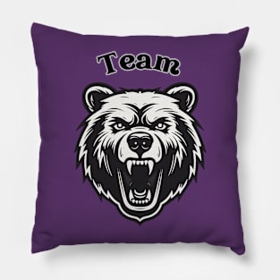 Team bear Pillow