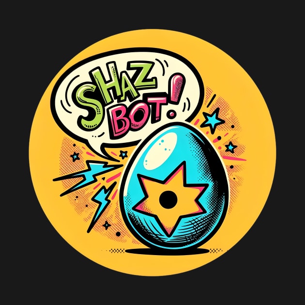 Cosmic Greetings - Shazbot Egg Tee by 20th Century Tees