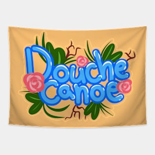 Douche Canoe | Aggressively Cute Floral Tapestry