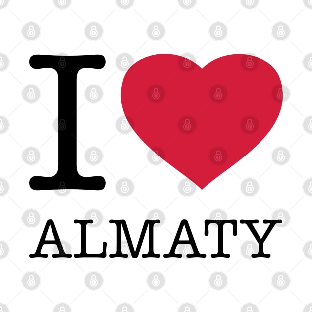 I LOVE ALMATY by eyesblau