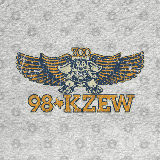 Discover KZEW 98 Dallas 1973 - Radio - T-Shirt