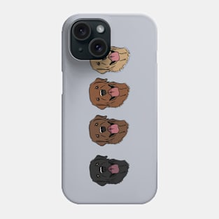 Row of Labradors Phone Case