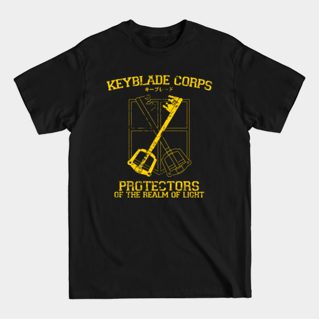 Discover Keyblade Corps - Shingeki No Kyojin - T-Shirt