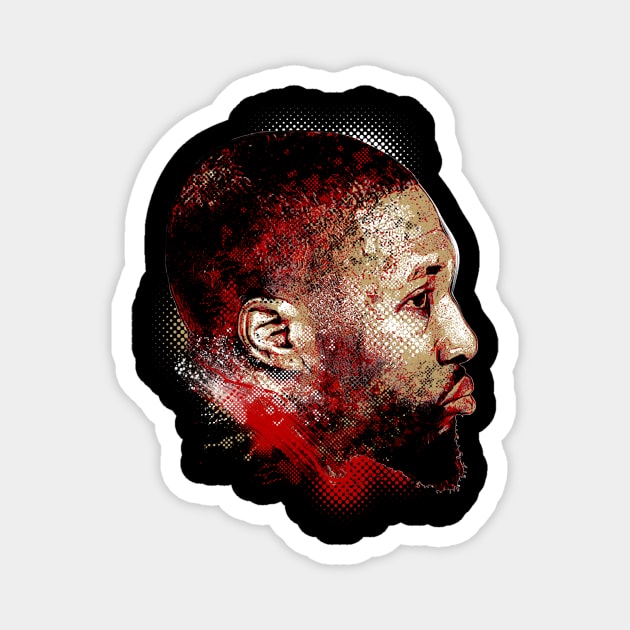 Damian Lillard Magnet by lazartemarjun