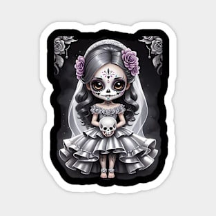 Skullfrost Bride Magnet