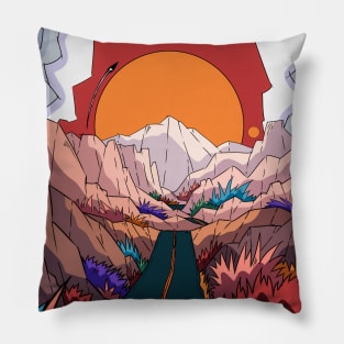 The mountain pass Pillow