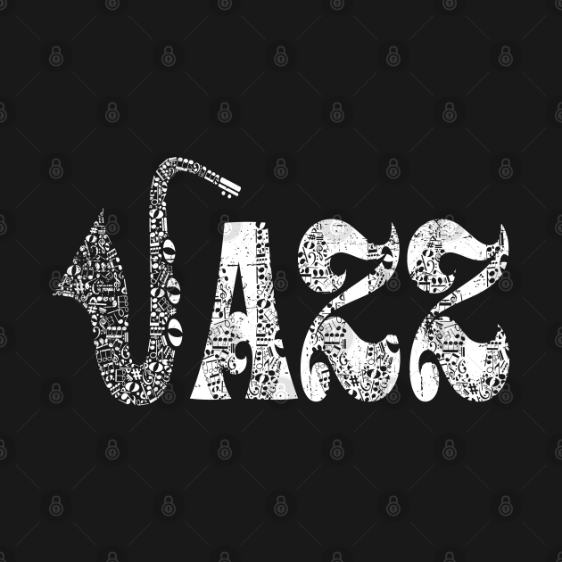 Discover Jazz Music Saxophone - Jazz Music - T-Shirt